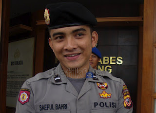 Profil Biodata Foto Bripda Saiful Bahri Polisi Ganteng