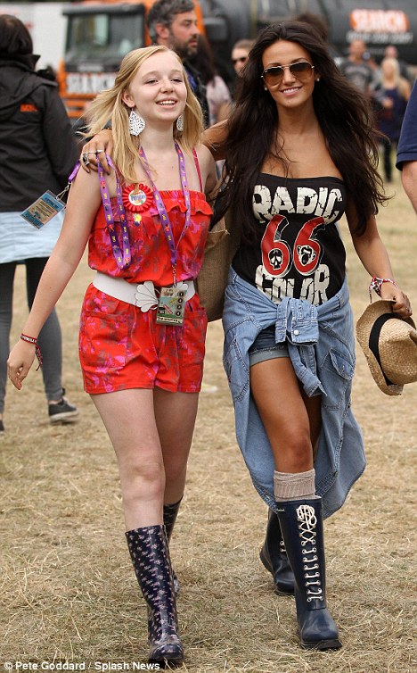 Summer Loving Michelle Keegan And Max George Lead The Charge Of Great Day Out Michelle Had Friends To Keep Her Company When Max Was Busy Working Too