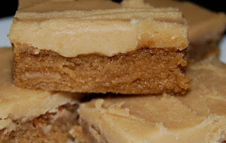 PEANUT BUTTER TEXAS SHEET CAKE WITH PEANUT BUTTER ICING