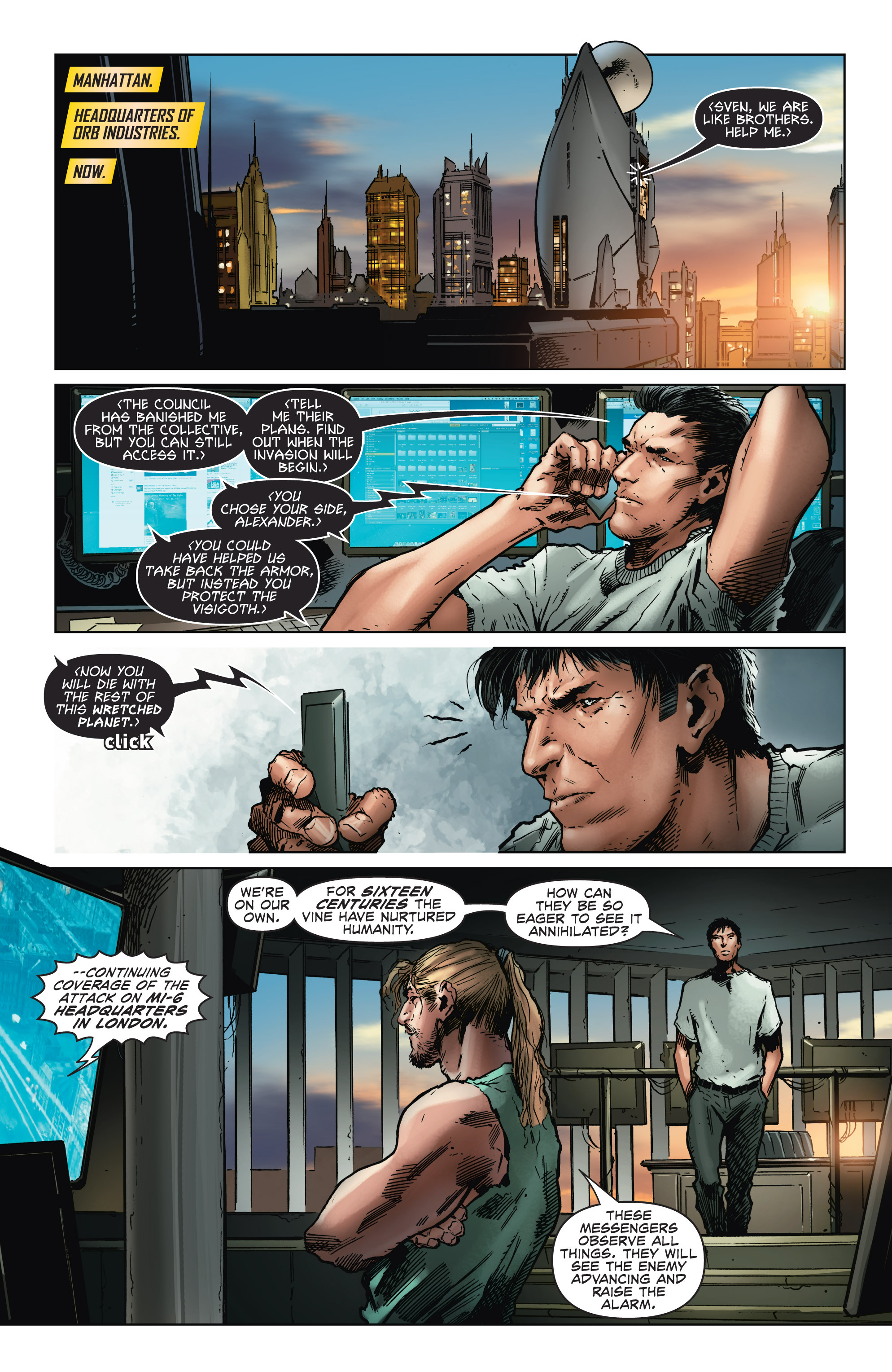 Read online X-O Manowar (2012) comic -  Issue #9 - 7