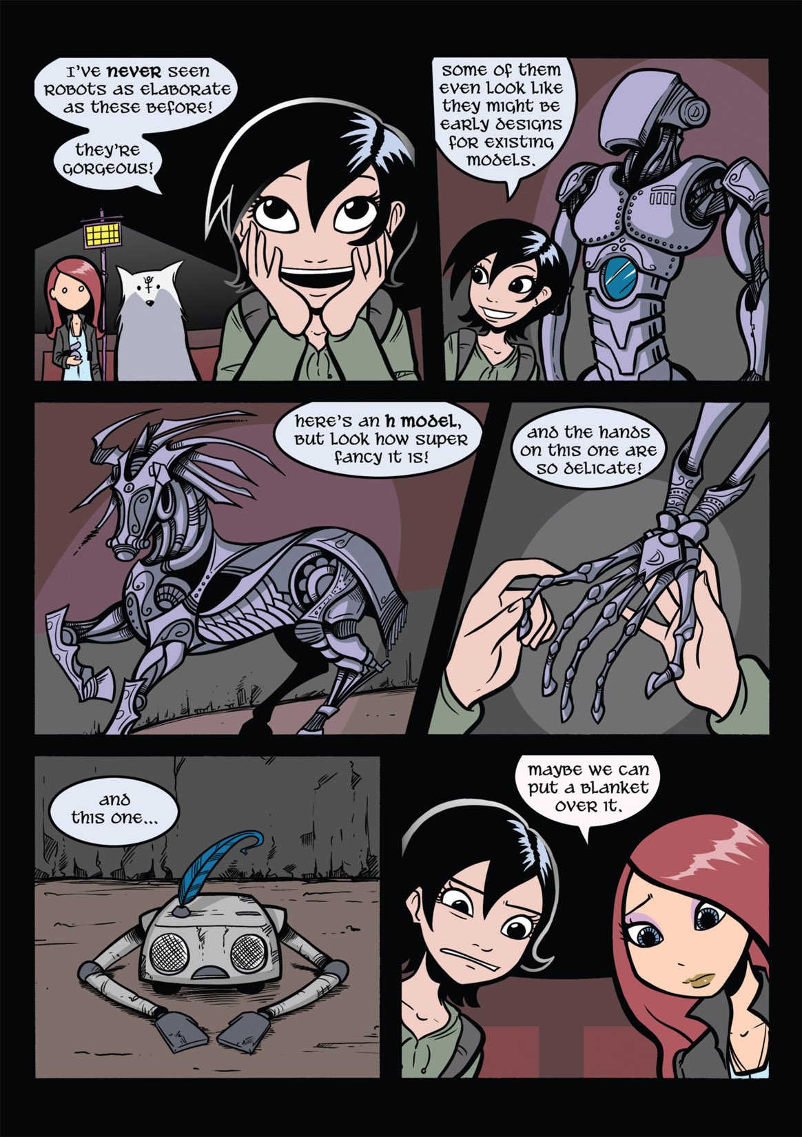 Read online Gunnerkrigg Court comic -  Issue # TPB 2 (Part 2) - 24