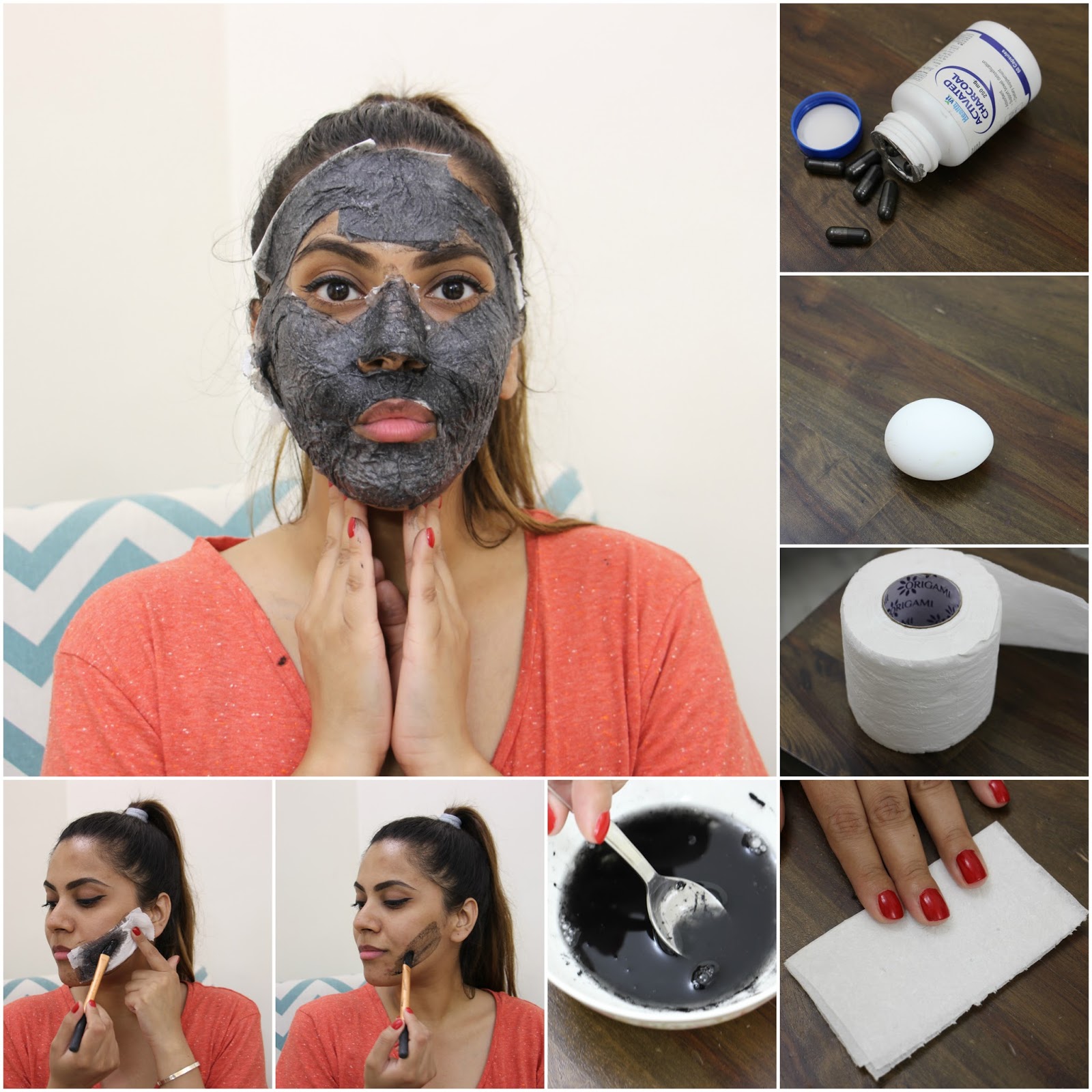 DIY PeelOff Face MaskTightening,Brightening,Hair Removal