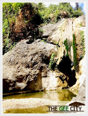 Kabang falls during summer