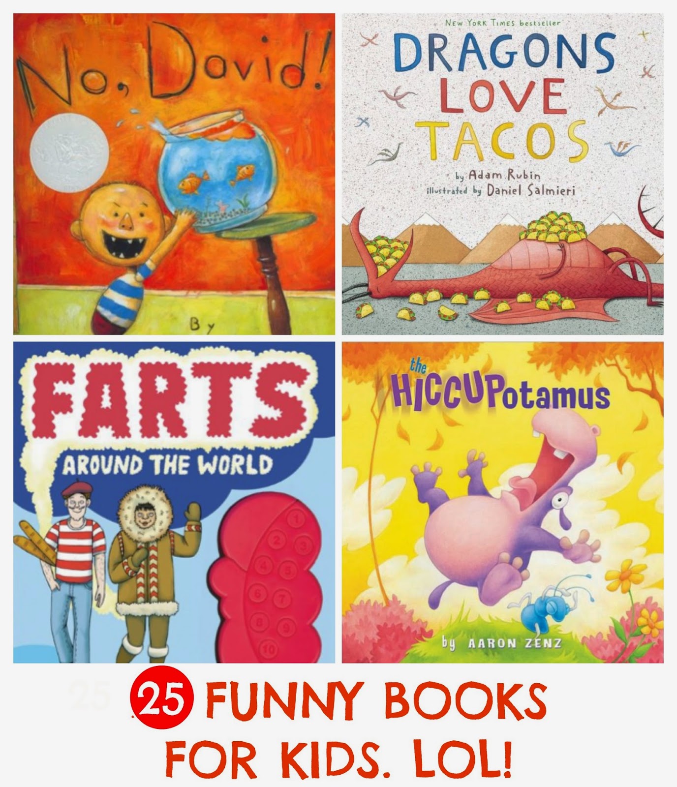 Laugh-tastic picture books for older kids