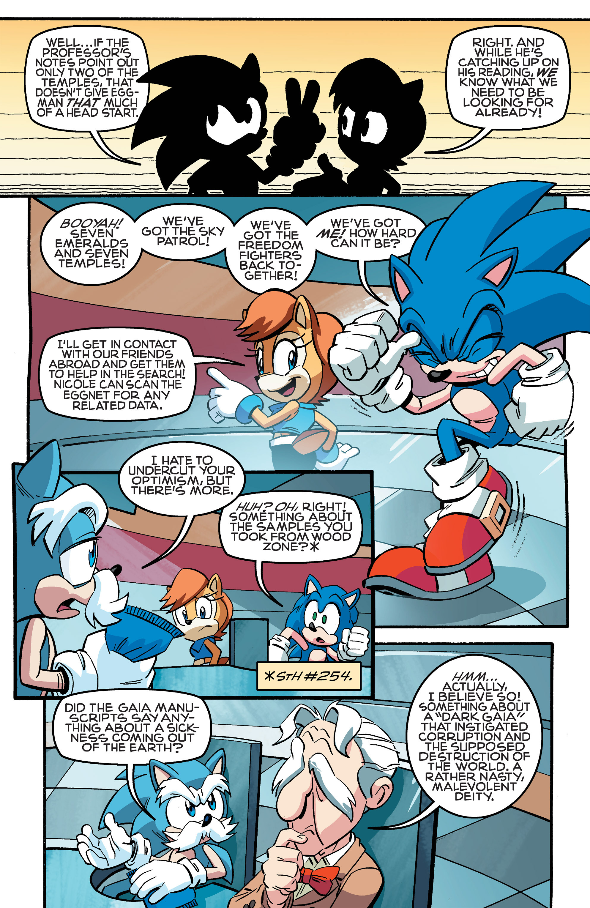 Read online Sonic The Hedgehog comic -  Issue #259 - 17