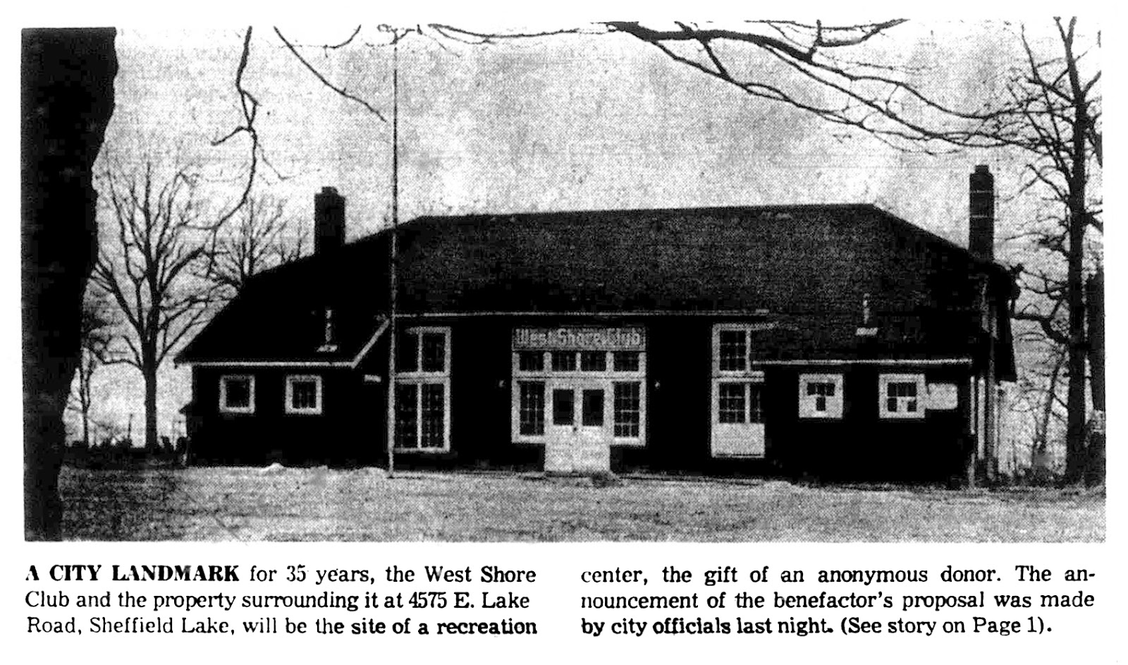 Brady's Bunch of Lorain County Nostalgia Sheffield Lake’s West Shore Club