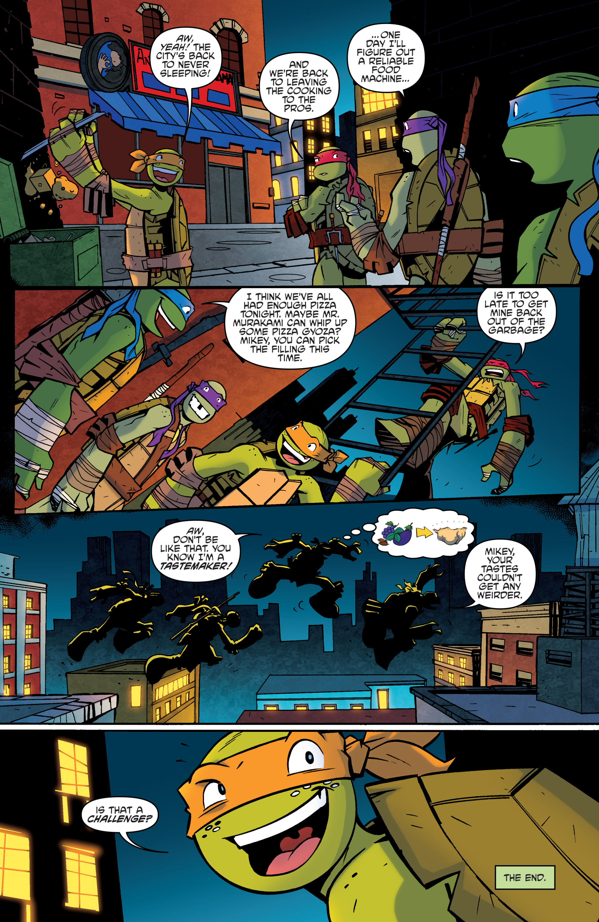 Read online Teenage Mutant Ninja Turtles New Animated Adventures comic -  Issue #20 - 22