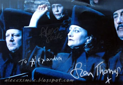 Sian Thomas Amelia Bones Autograf  Autograph Harry Potter 