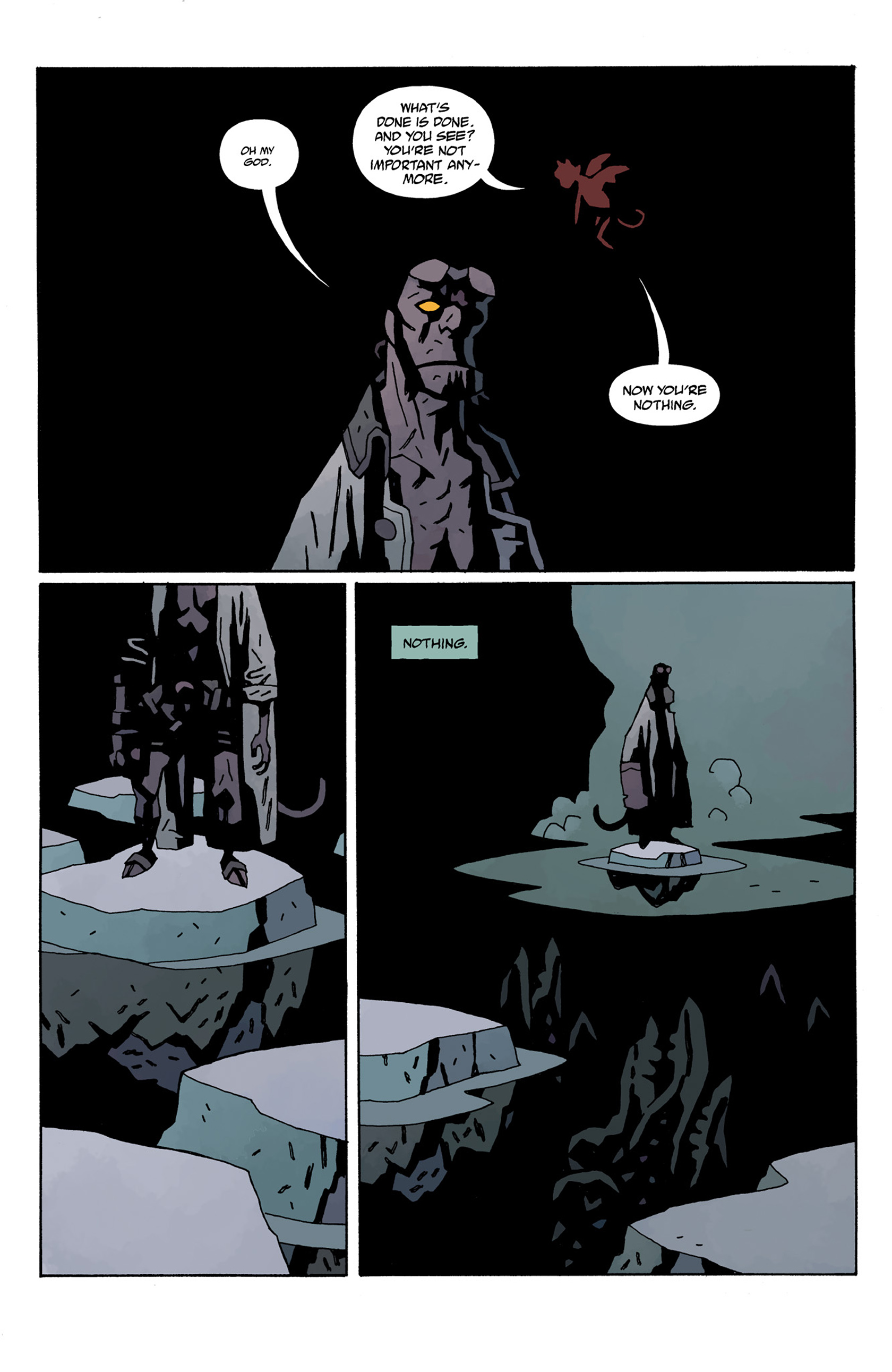 Read online Hellboy In Hell comic -  Issue # _TPB 1 - 76