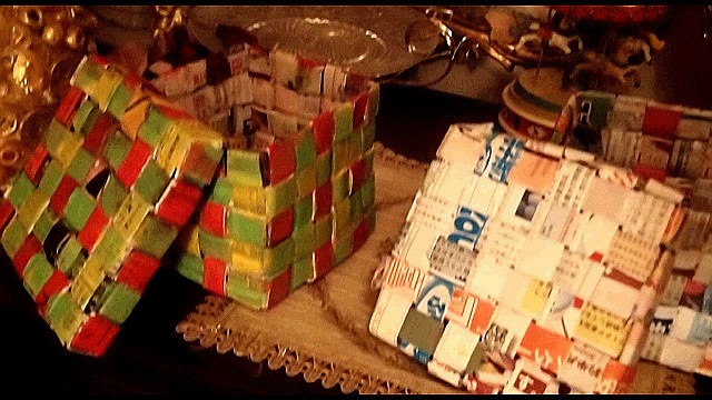 CREATE A HOBBY : Paper Weaving to make Gift Box