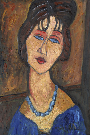 Амедео модильяни картина жанна