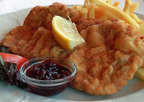 L&amp;#39;Antro dell&amp;#39;Alchimista: Wiener Schnitzel mit Preiselbeeren