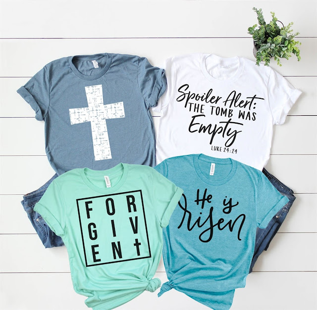 Easter graphic tees Clearance