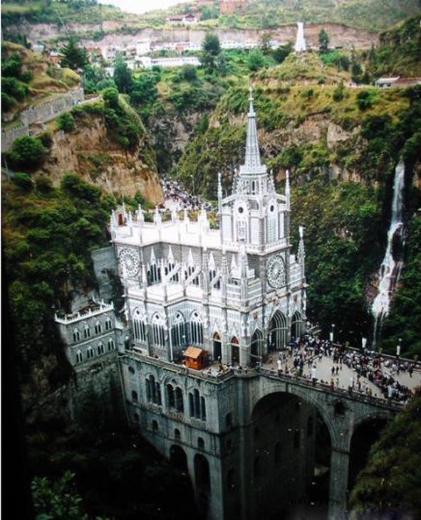 Amazing Las Lajas Sanctuary Stunning Places