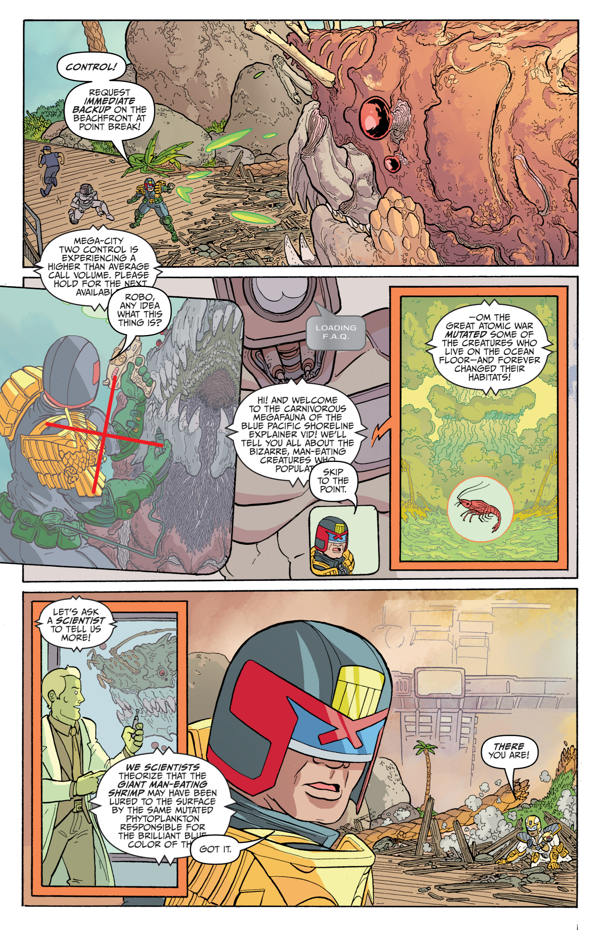 Read online Judge Dredd: Mega-City Two comic -  Issue #3 - 5