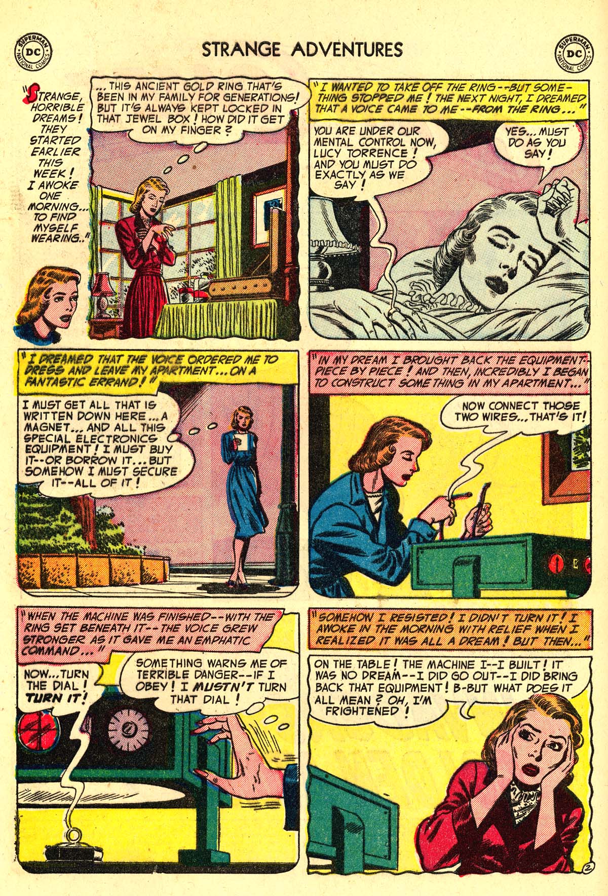 Read online Strange Adventures (1950) comic -  Issue #37 - 4