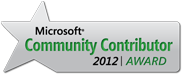 Microsoft Community Contributor 2012