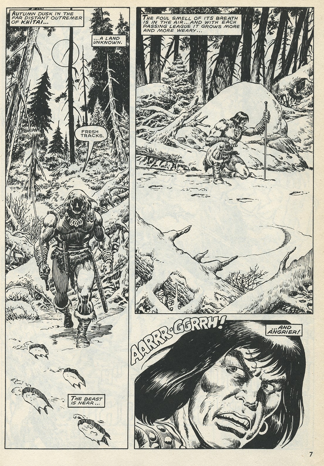 Read online The Savage Sword Of Conan comic -  Issue #132 - 7