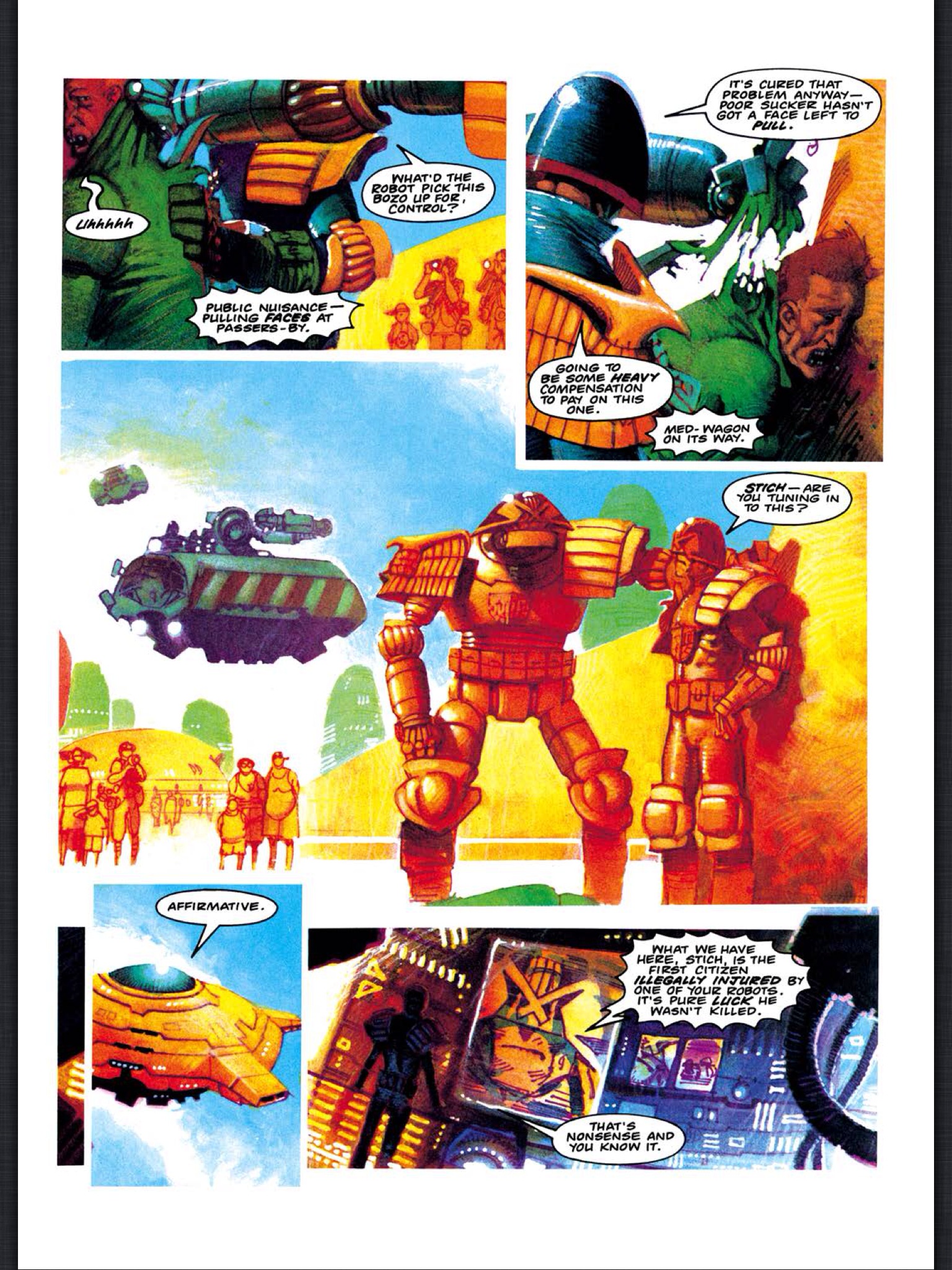 Read online Judge Dredd: The Complete Case Files comic -  Issue # TPB 18 - 194