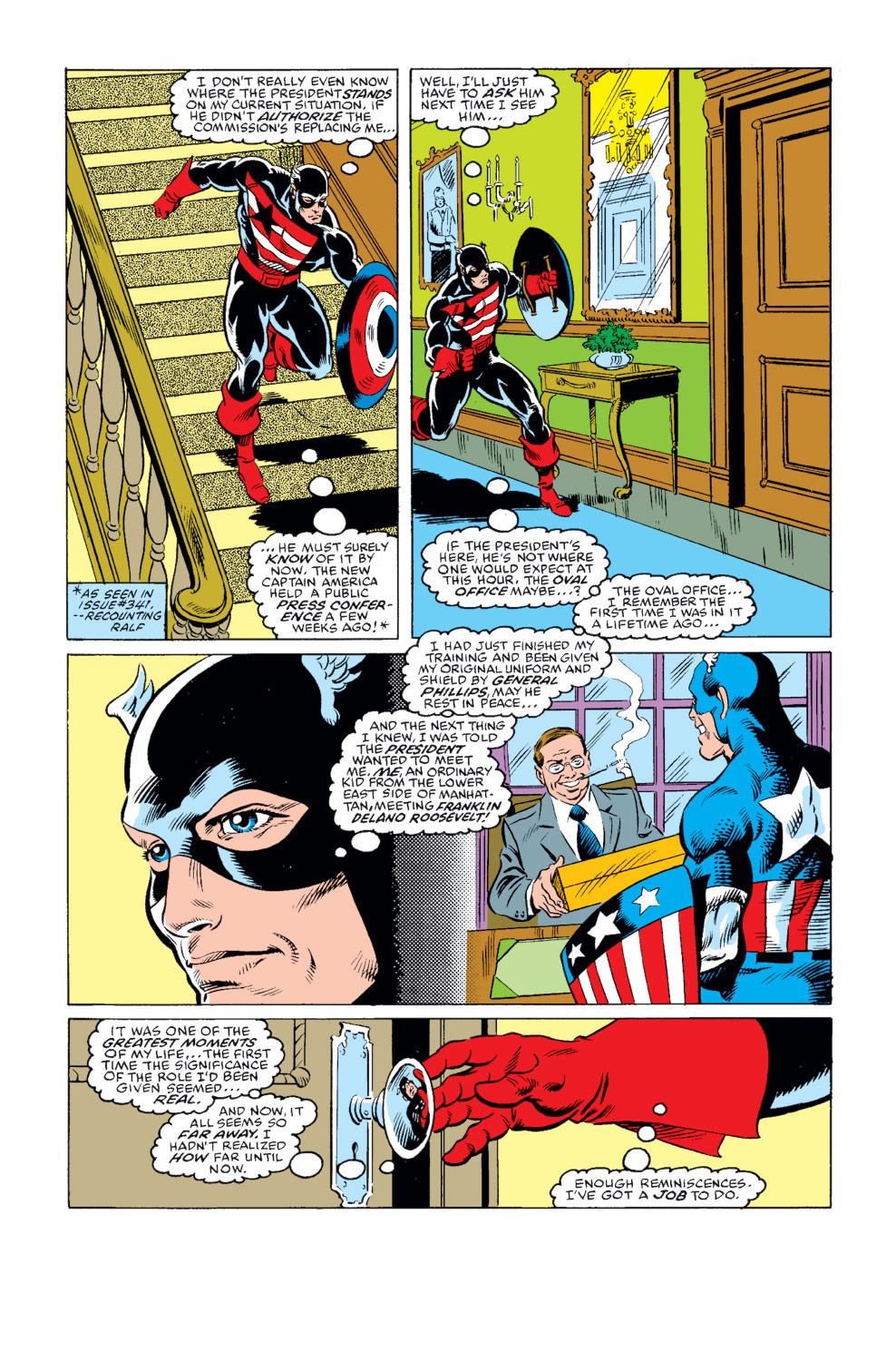 Read online Captain America (1968) comic -  Issue #344 - 30