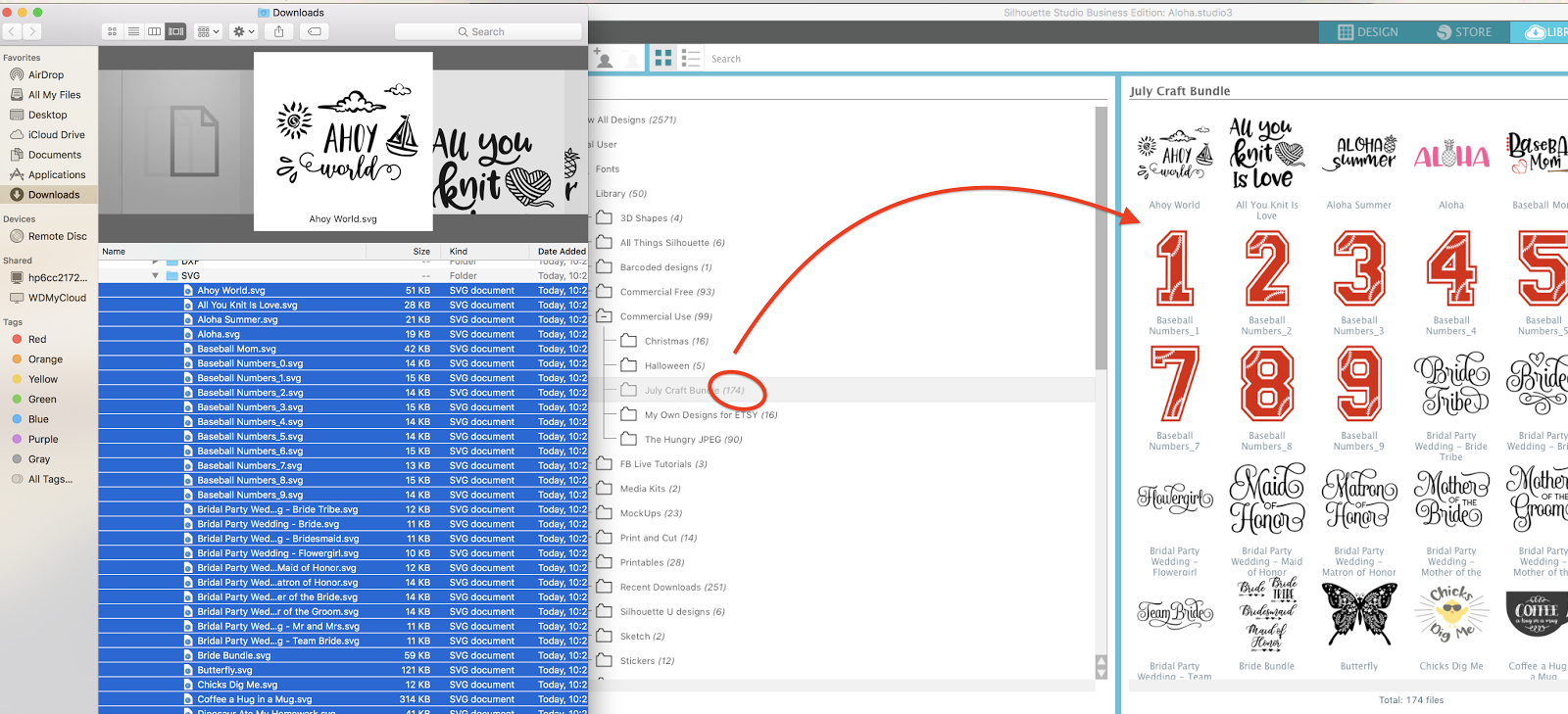 Opening Designs And Graphic Bundles In Silhouette Studio Everything You Ever Wanted To Know Silhouette School