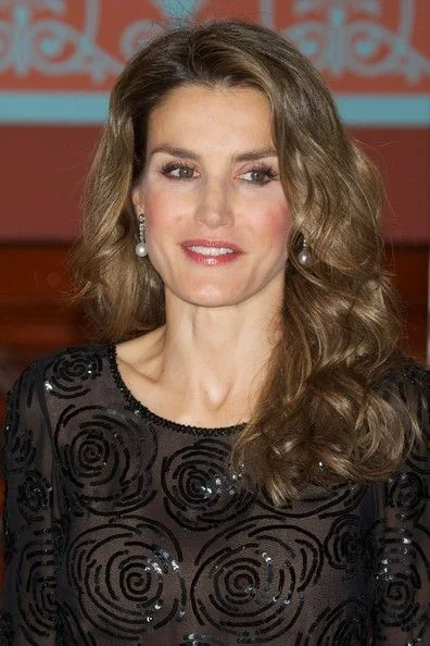 Princess Letizia  attended the "Royal Academy of Language