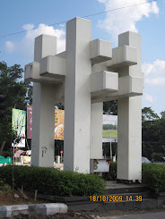 Entrance Gate University Tanjungpura Pontianak, West Kalimantan