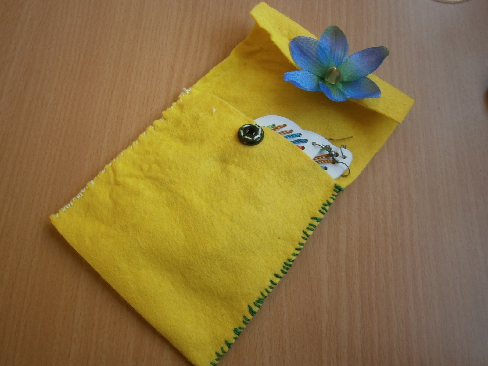 Olga's dreamland How to make jewelry pouch diy