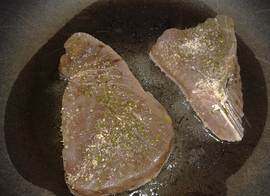 atún a la plancha