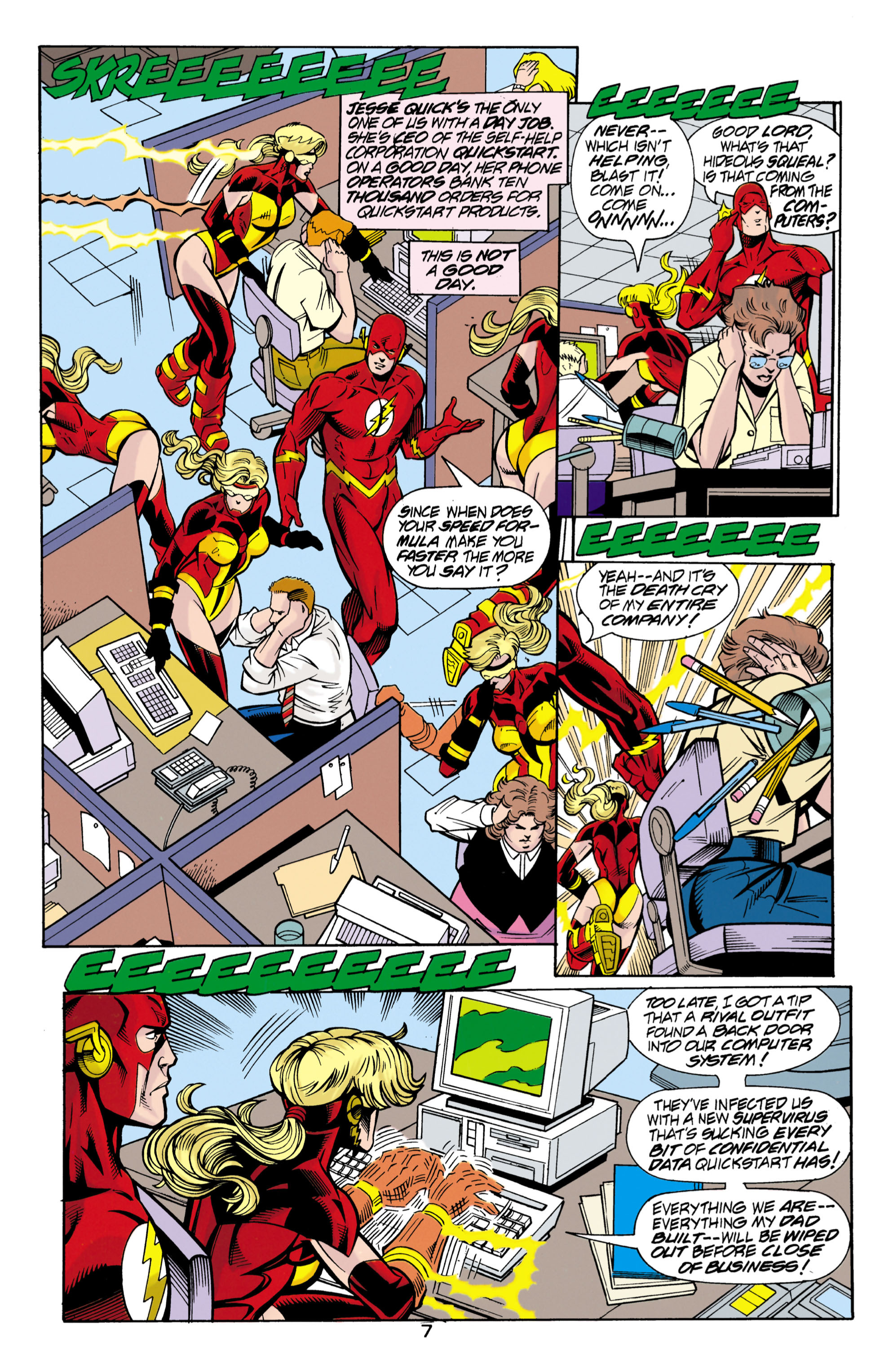 The Flash (1987) issue 145 - Page 7