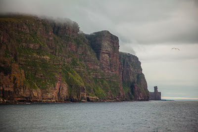Old man of hoy from the Ferry to Orkney