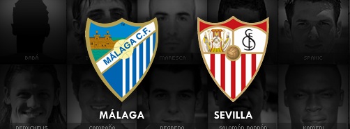 Ver el Málaga - Sevilla en directo