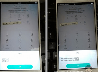 Cara Mengatasi Imei Tidak Valid Oppo F1S A1601