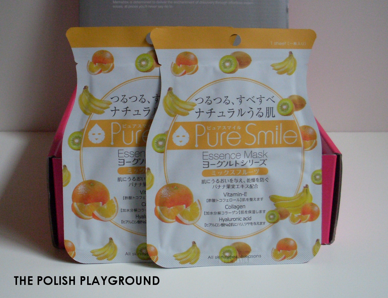 Memebox Superbox #54 Yogurt Cosmetics Unboxing - Pure Smile Yogurt Mask Mixed Fruits