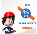 Upto 20% Off (Max Rs. 800) on Bus tickets
