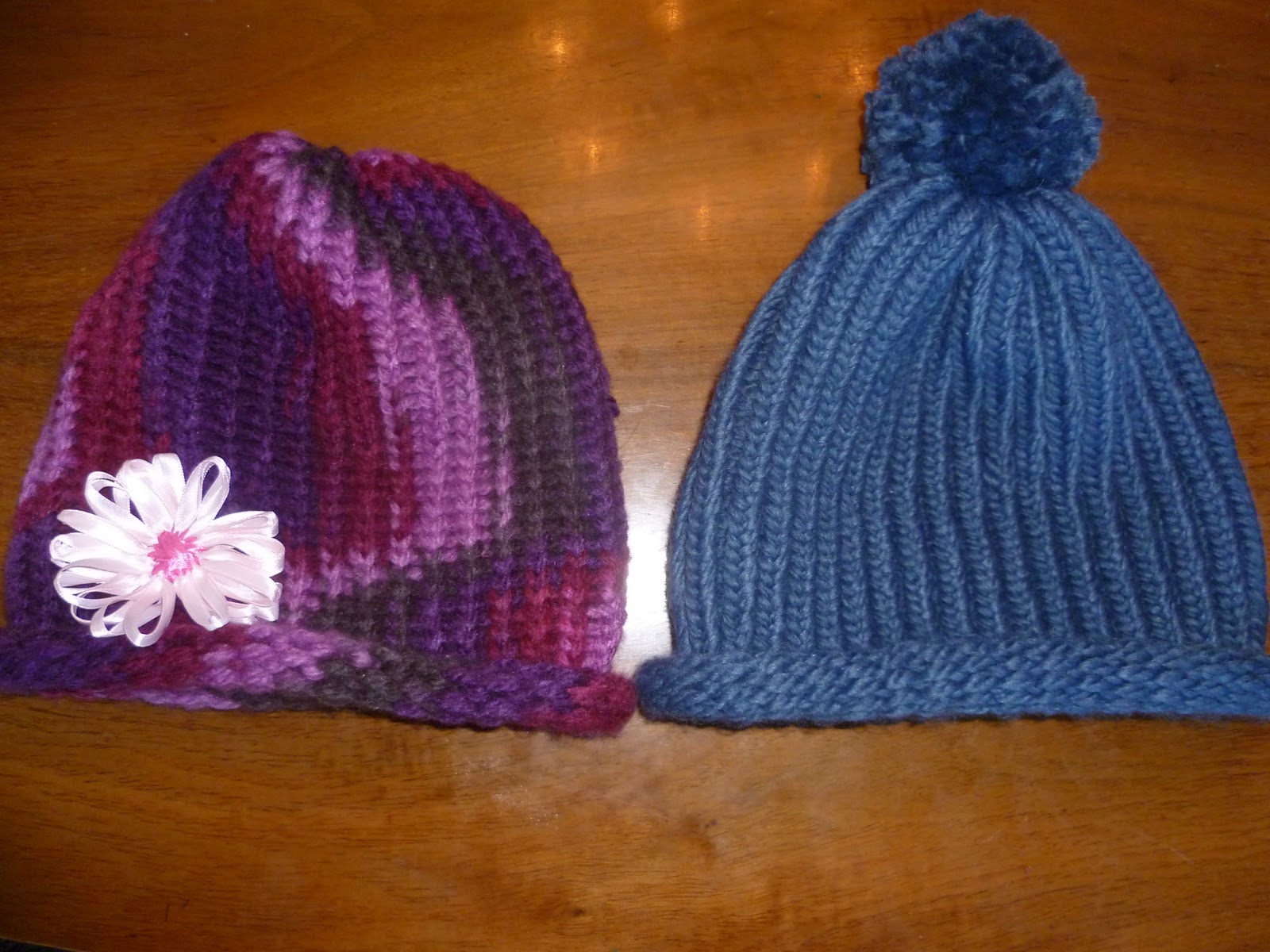 Save Green Being Green Winter Hats for My Kids (Loom Knitting)