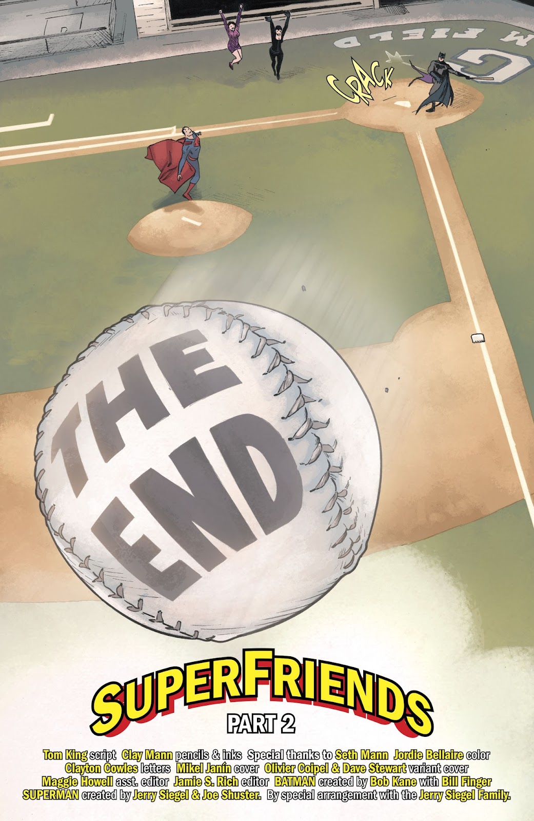 Superman throws a tennis ball as hard as he can at an adamantium wall