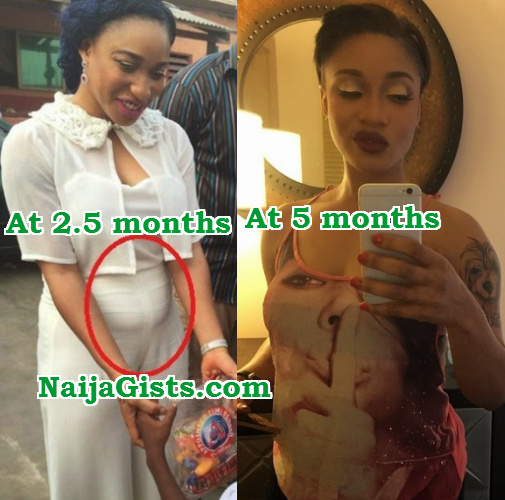 tonto dikeh aborted baby