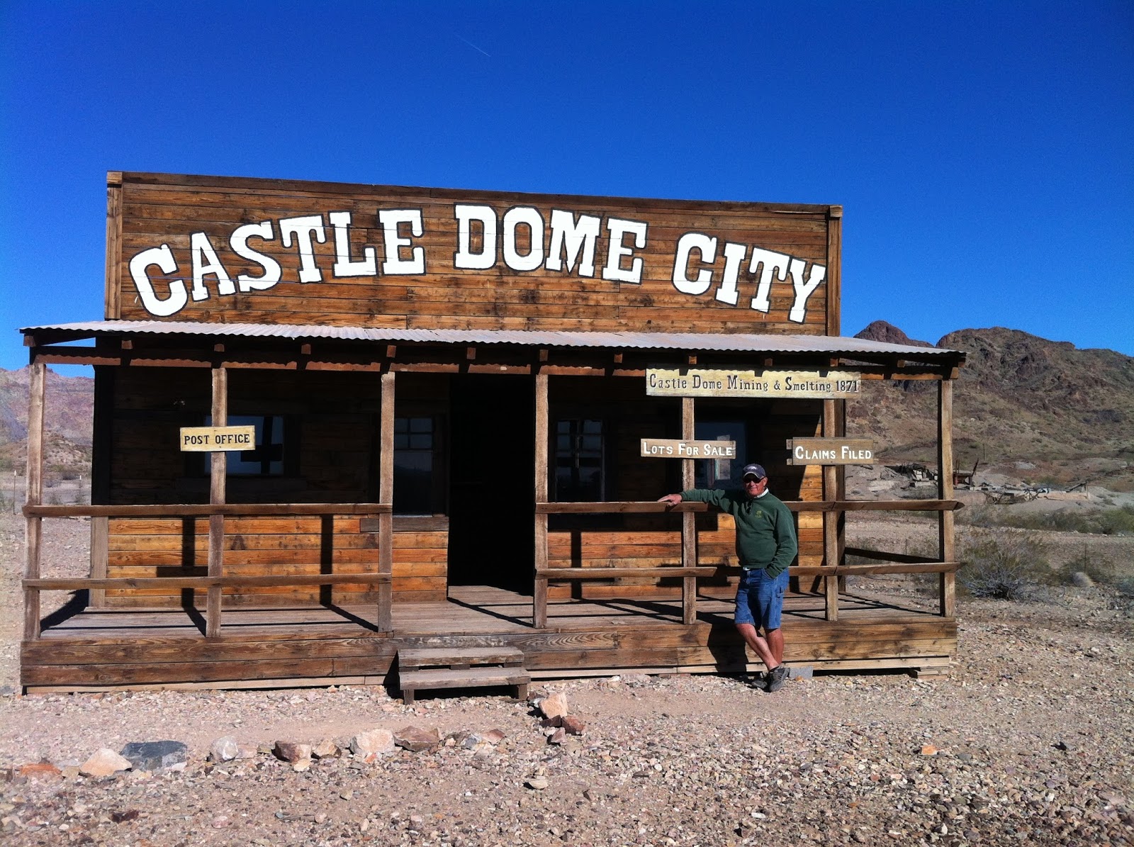 Life Goes On.... Castle Mountain MInes Museum