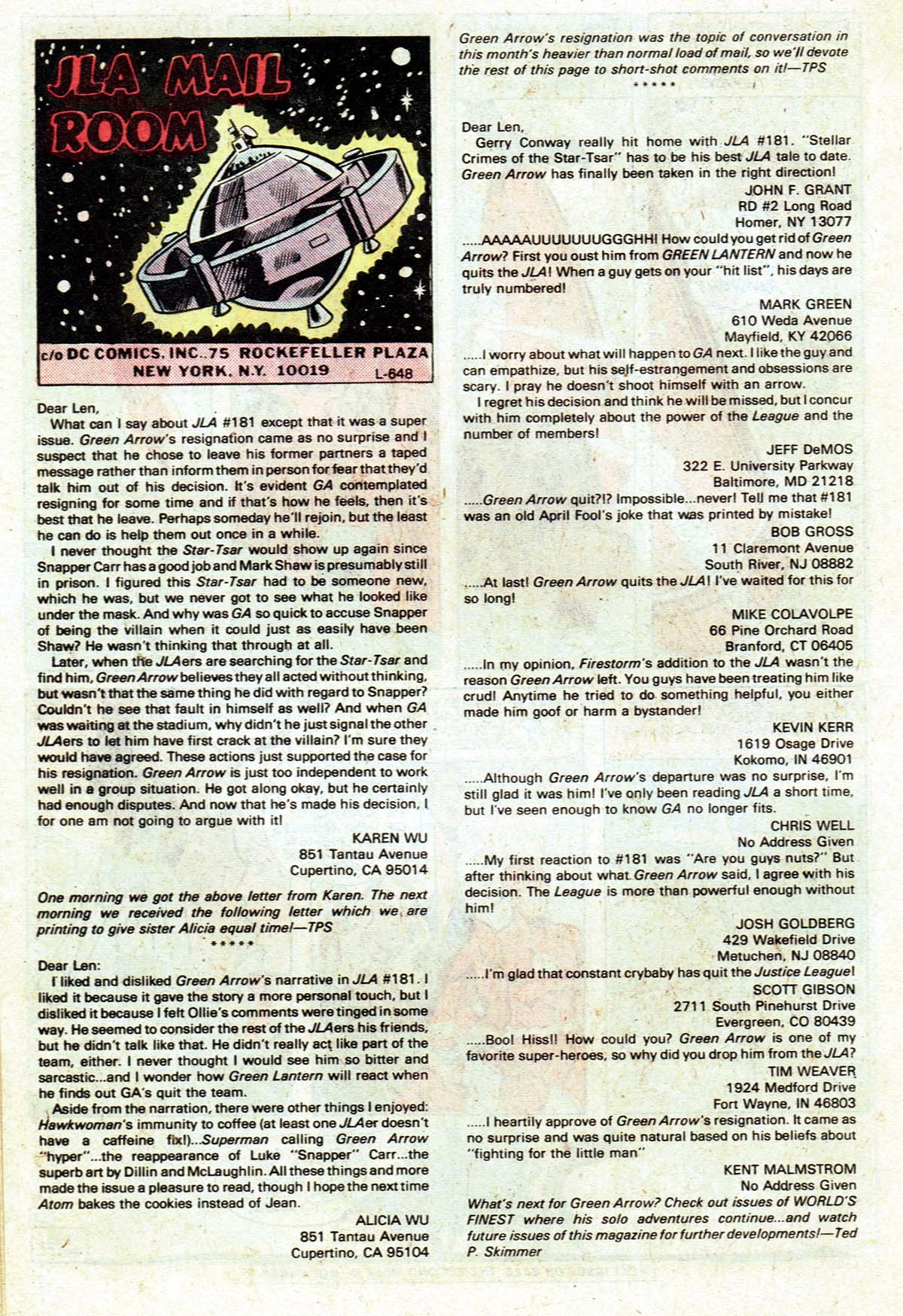 Justice League of America (1960) 186 Page 26