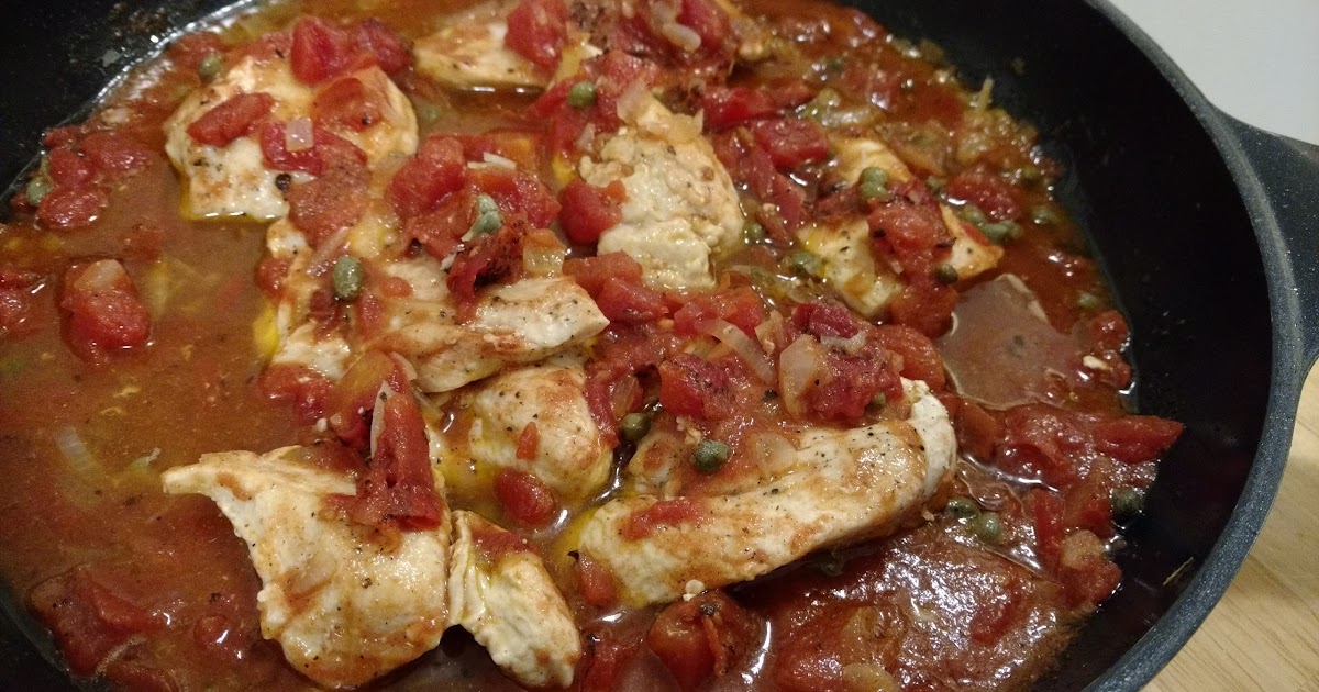 Chicken Breasts With Tomatoes and Capers