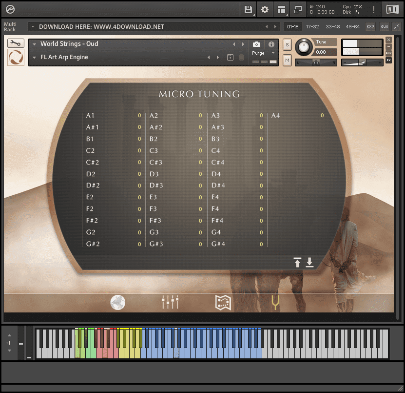 Evolution Series World Strings Oud KONTAKT Free download