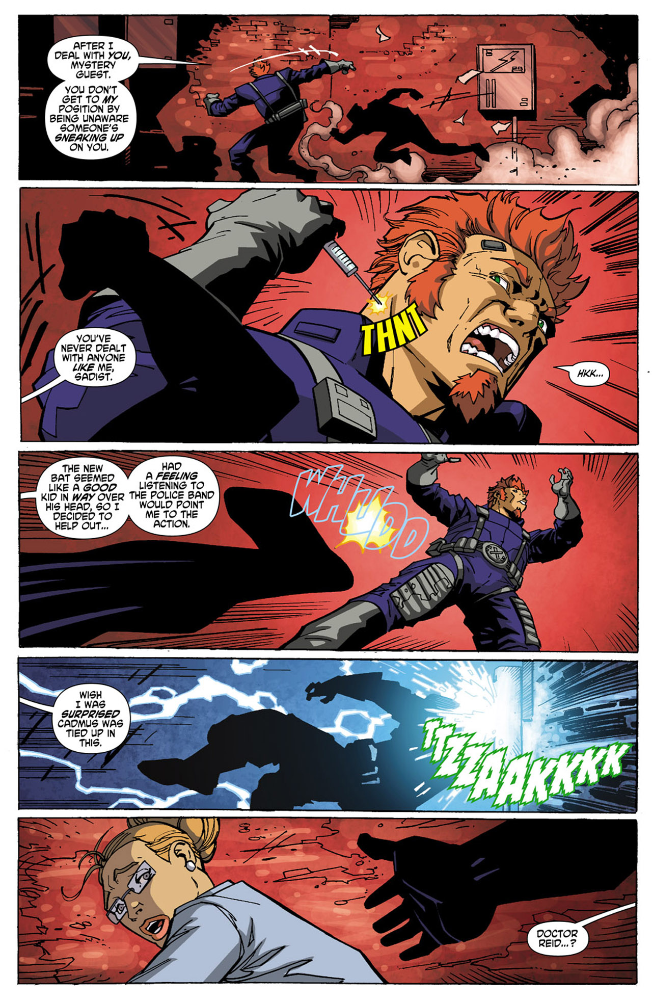 Read online Batman Beyond (2010) comic -  Issue #5 - 11