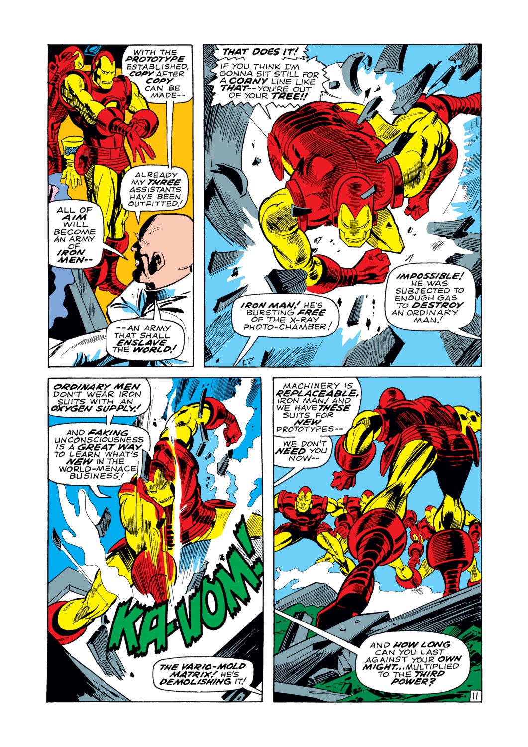 Read online Iron Man (1968) comic -  Issue #1 - 12