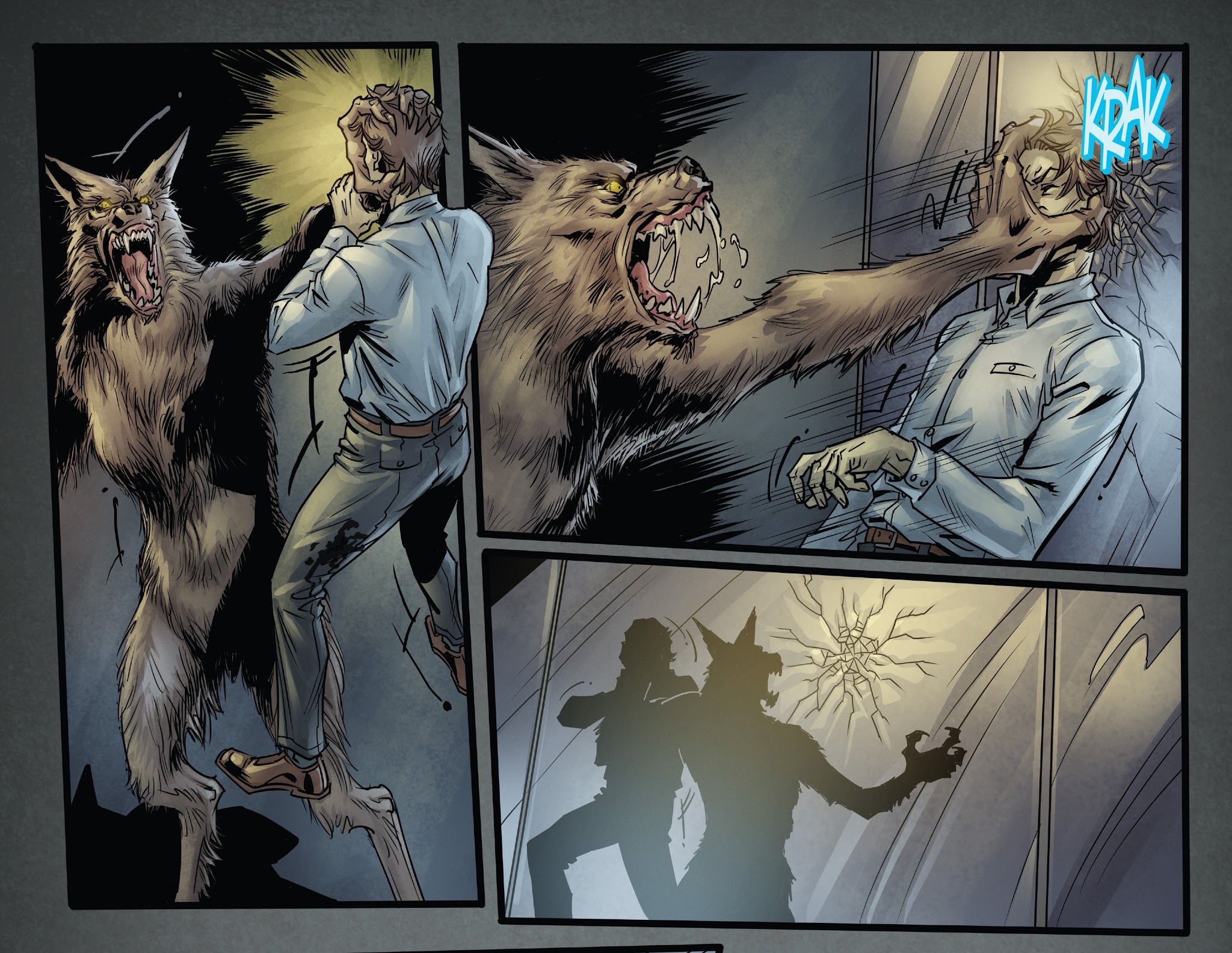 The Howling: Revenge of the Werewolf Queen 4 Page 17.