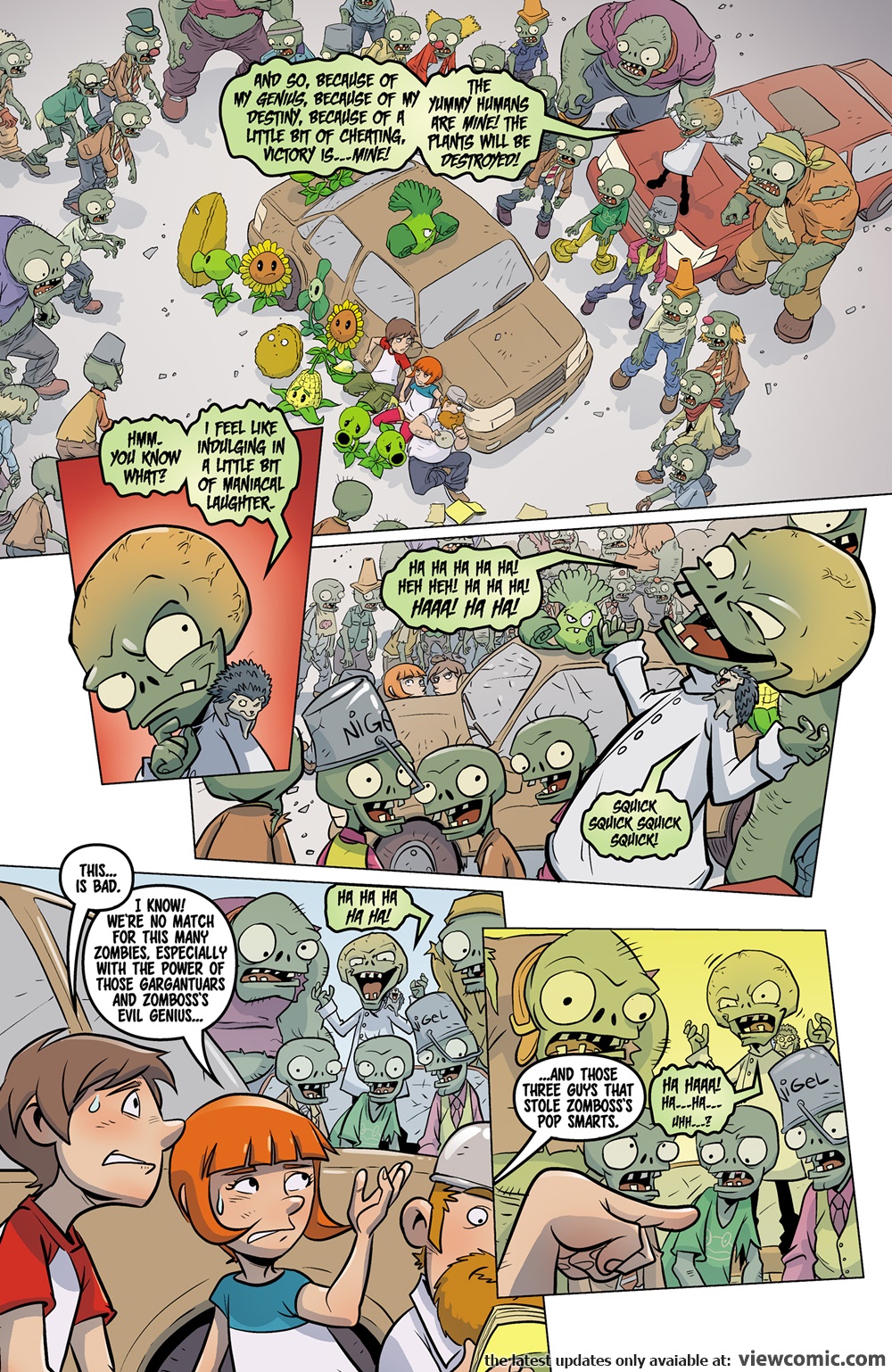 Plants vs. Zombies Grown Sweet Home 03 (2015) Read All Comics Online