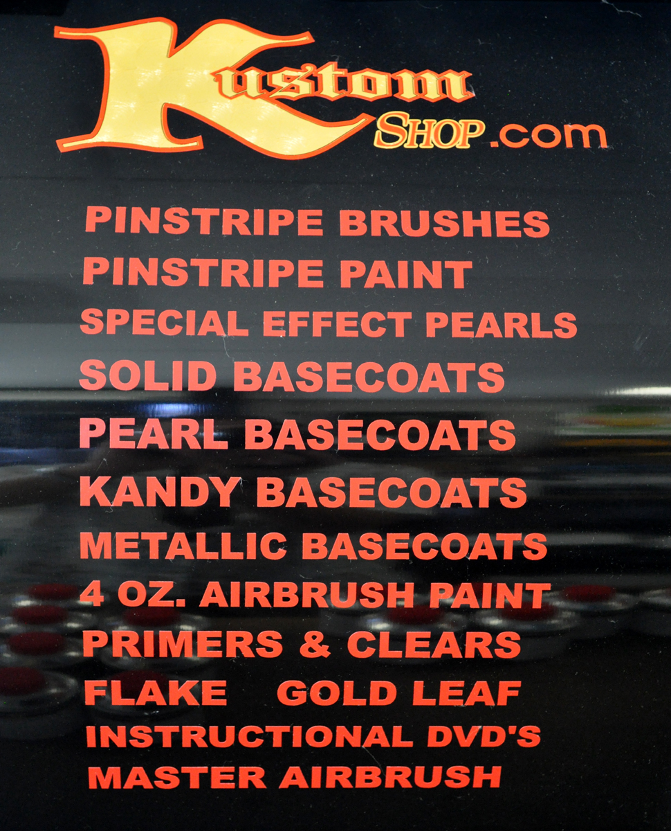 Just A Car Guy Kustom Shop of San Diego... paint and wax supplies and