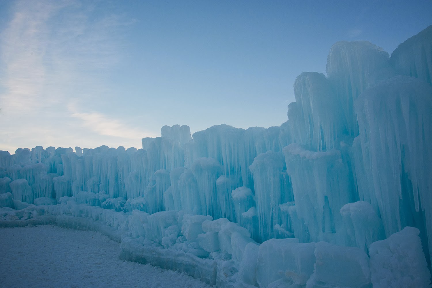 A School Of Fish Ice Castle Field Trip