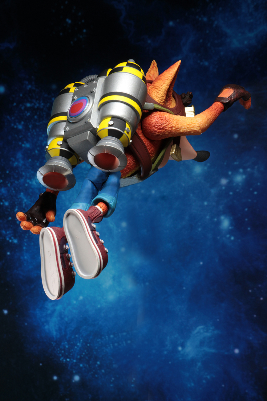 Crash Bandicoot Deluxe Crash with Jet Pack (NECA)