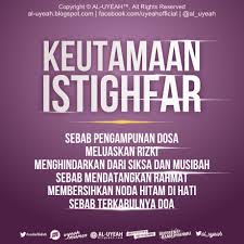 Manfaat Keutamaan Istighfar - Mencari Ilmu